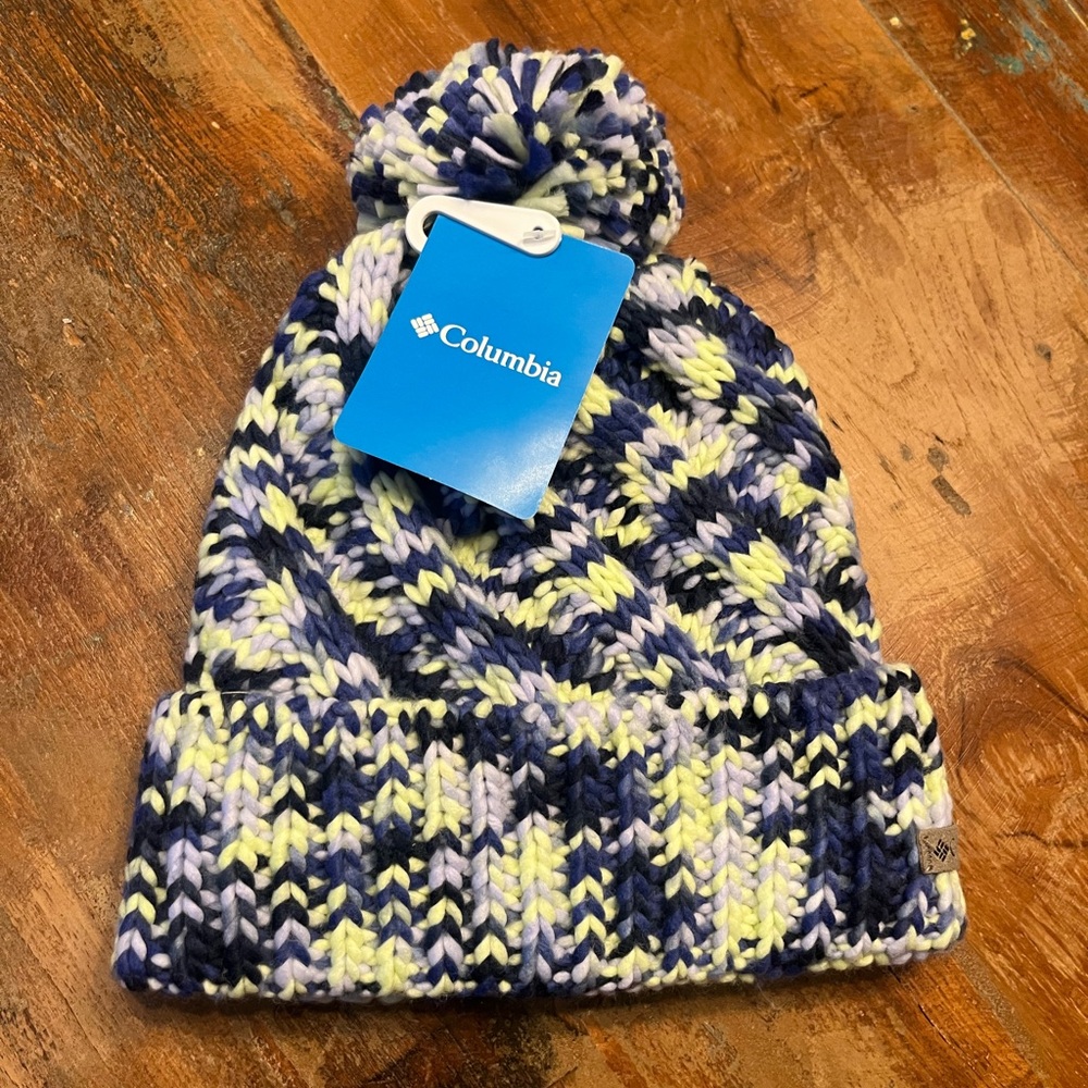 NWT Columbia Fleece Lined Knit Beanie